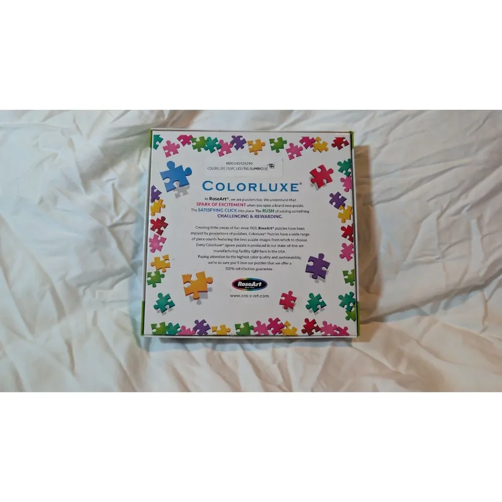 RoseArt Colorluxe Escapes 750 Pieces New
